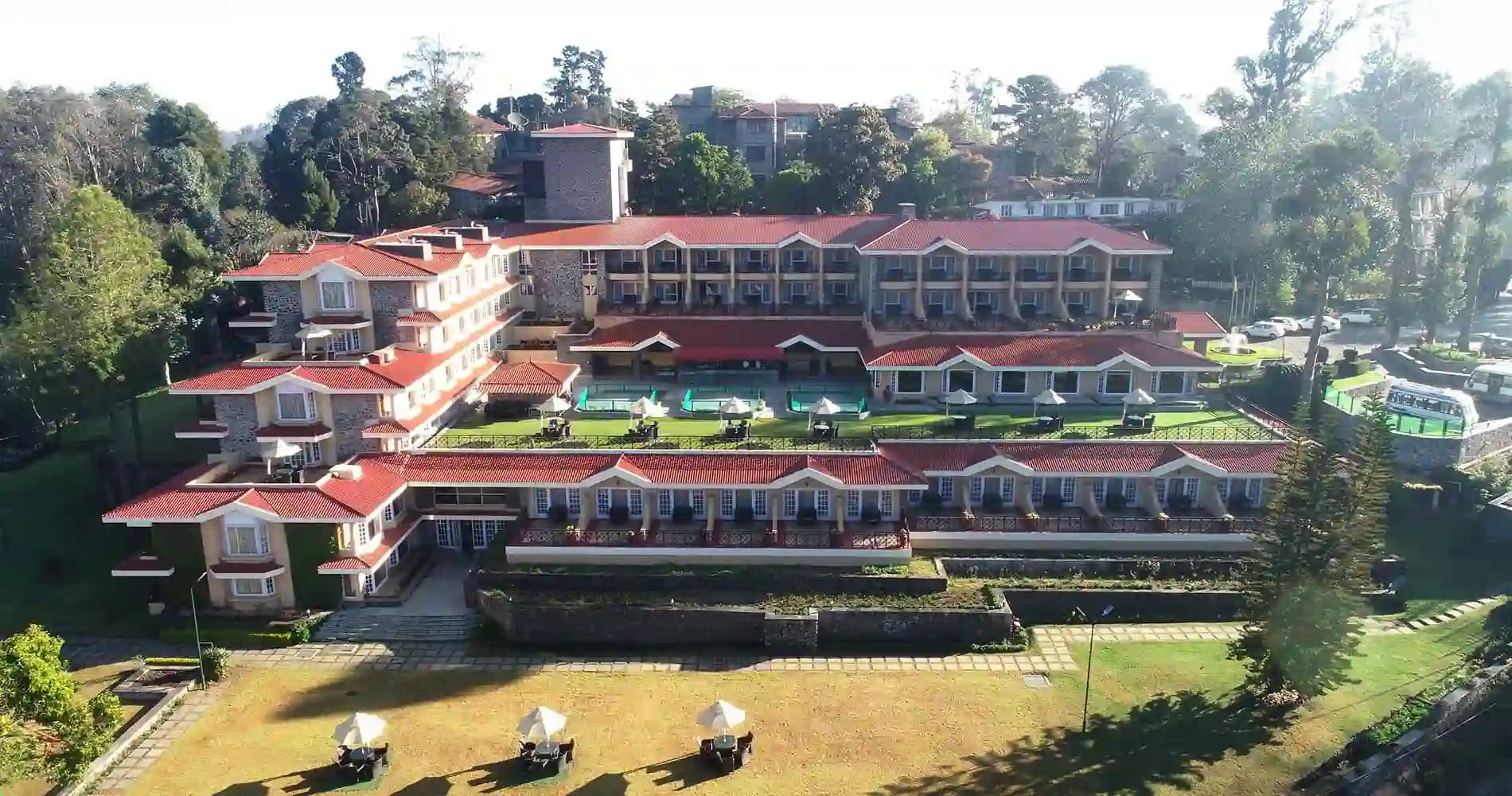 The Carlton, Kodaikanal Aerial View 2